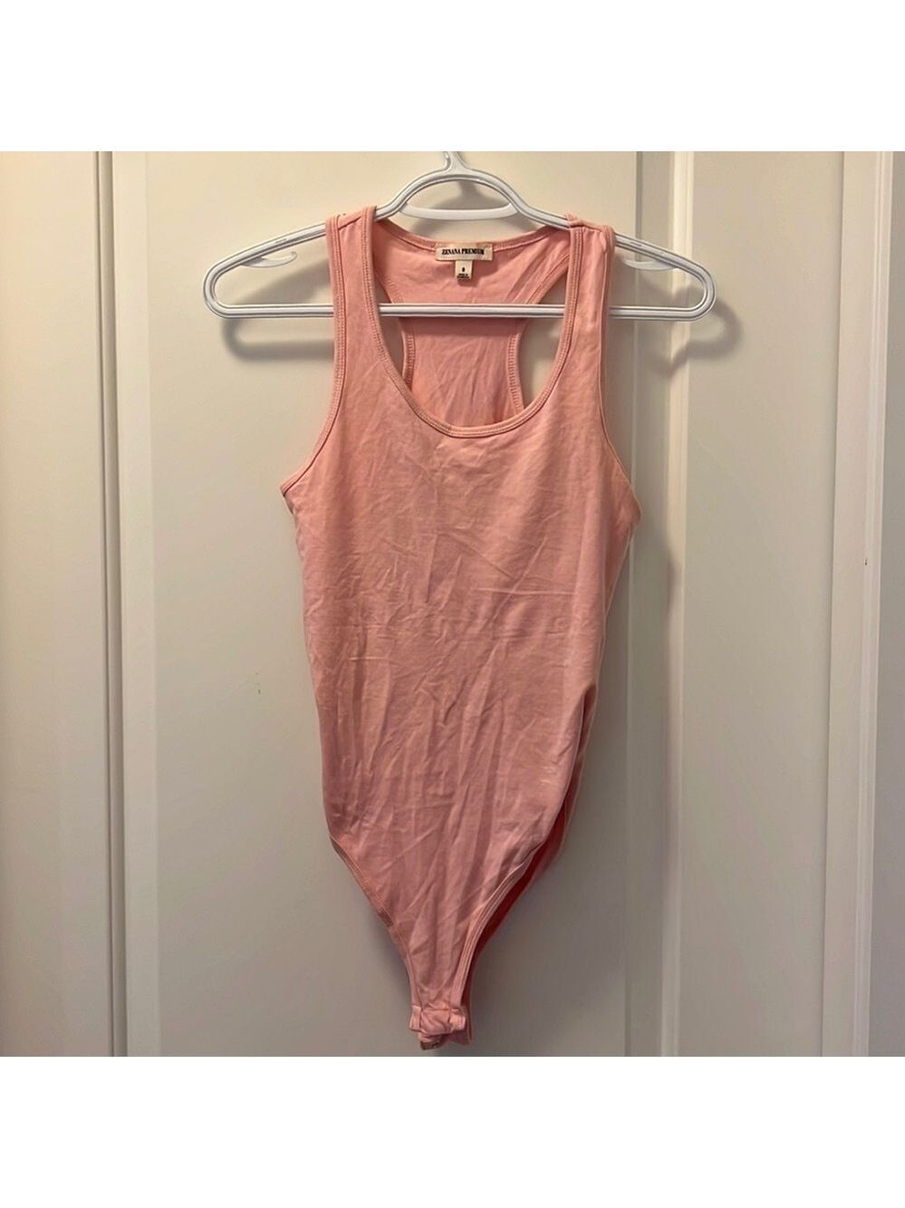 Zenana Premium Pink Bodysuit
